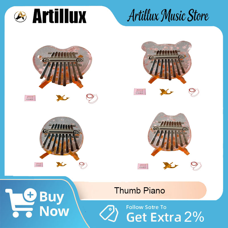 A Musical Instrument With Keys - Artillux Duimpiano Gloednieuw en van hoge