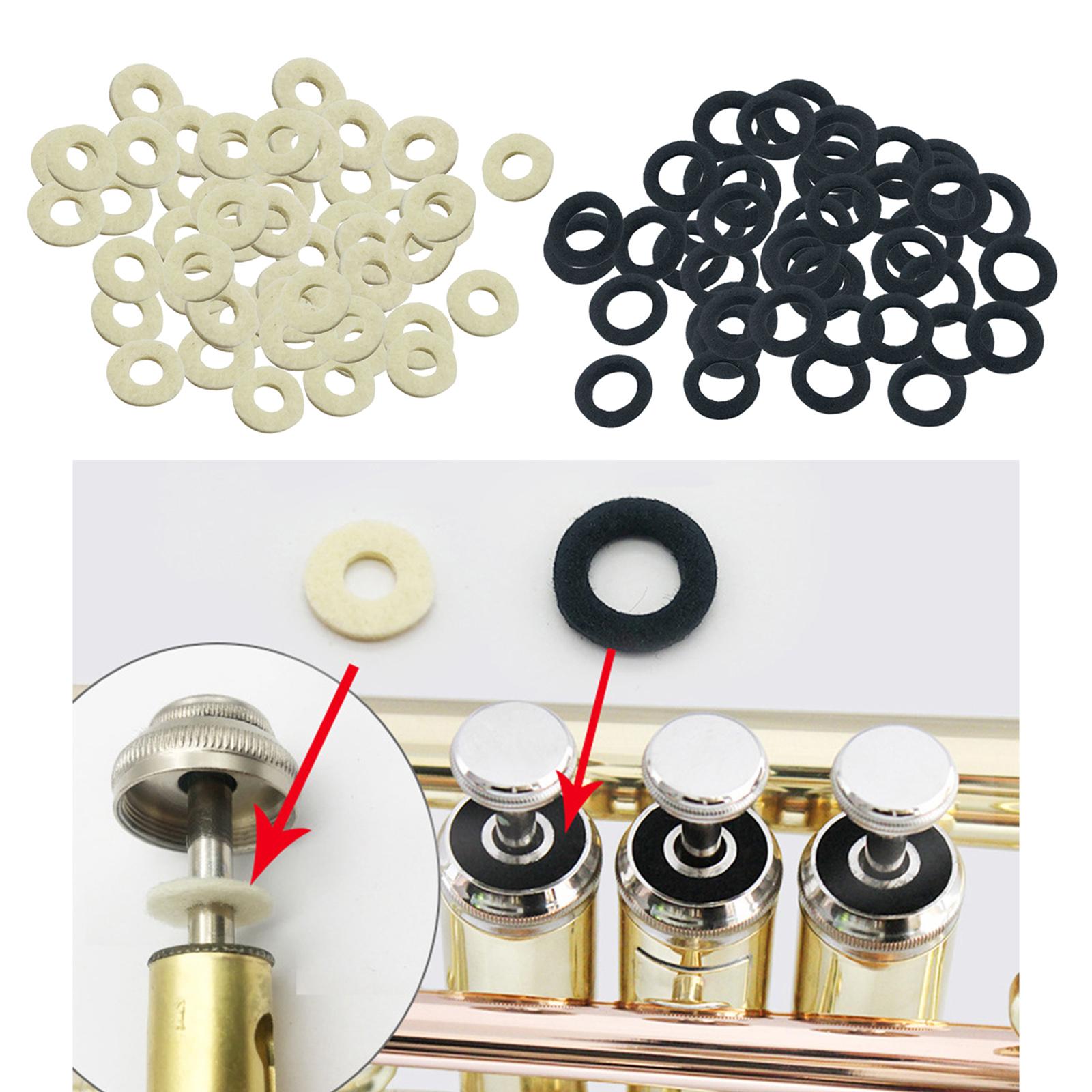 Musical Instrument Cornet - 50 stuks Cornet Trompet Klep Vilt