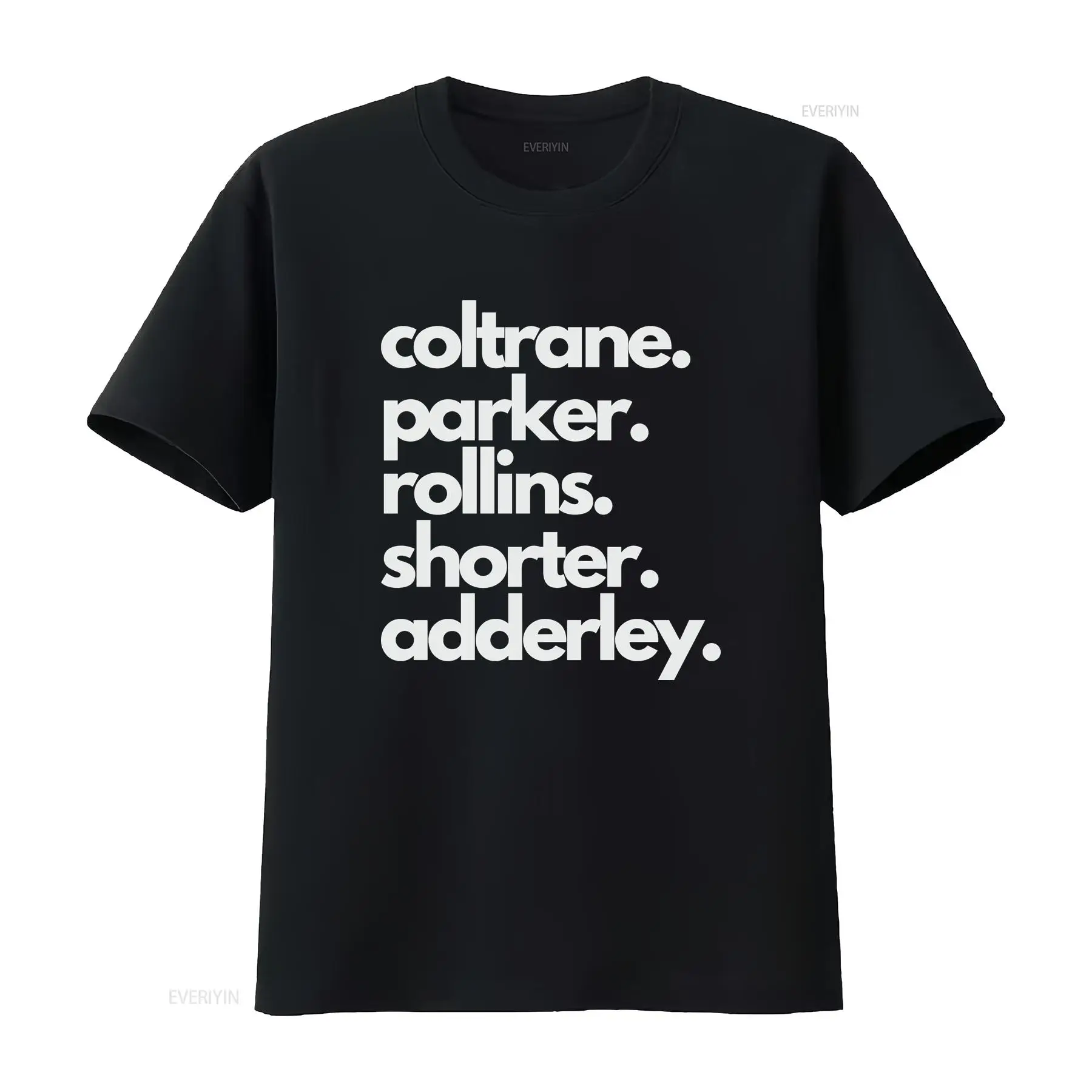 Musical Instrument And Name - Jazz Saxofoon Legende Namen T-shirt Muziek