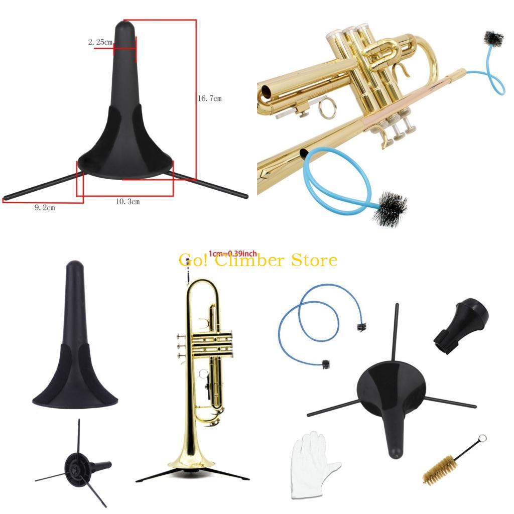 Musical Instrument Cornet - Q84C Mondstukborstel Onderhoud muziekinstrumenten Onderdelen Trompetreinigingsset