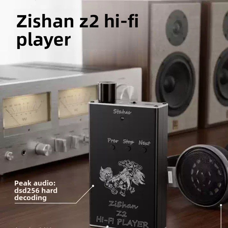 Musical Instrument Amplifier - Verbeterde Zishan Z2 Draagbare HiFi Muziekspeler