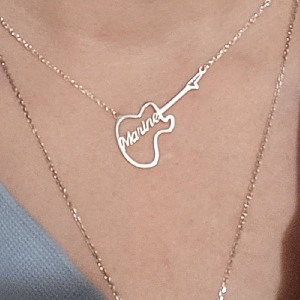 Gepersonaliseerde gitaar symbo - Musical Instrument And Name recensie en prijs