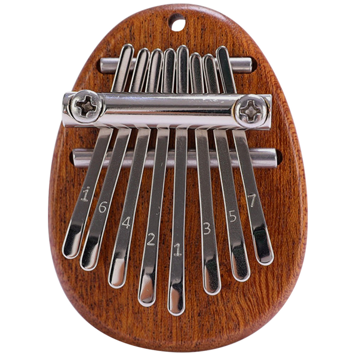 Houten Kalimba 8 toetsen duimp - A Musical Instrument With Keys recensie en prijs