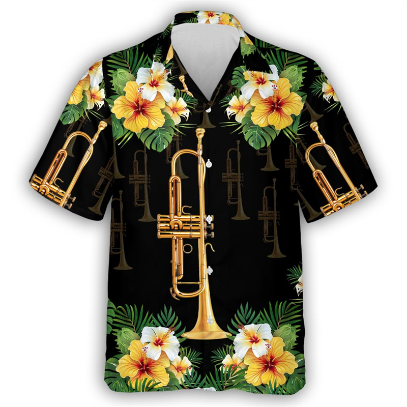 Gitaar Trompet Grafische Hawai - Musical Instrument Japan recensie en prijs