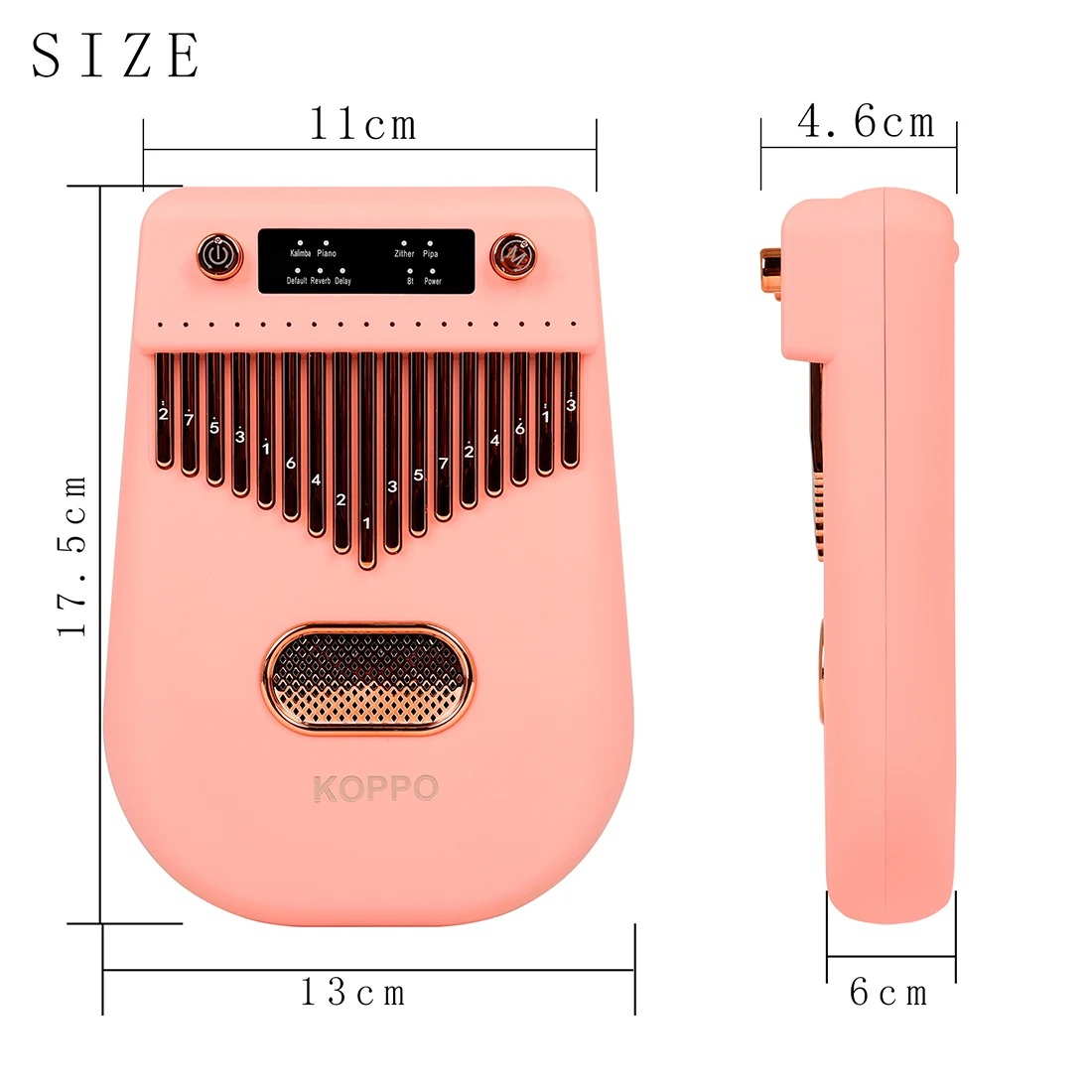 17 toetsen Elektrische Kalimba - A Musical Instrument With Keys recensie en prijs