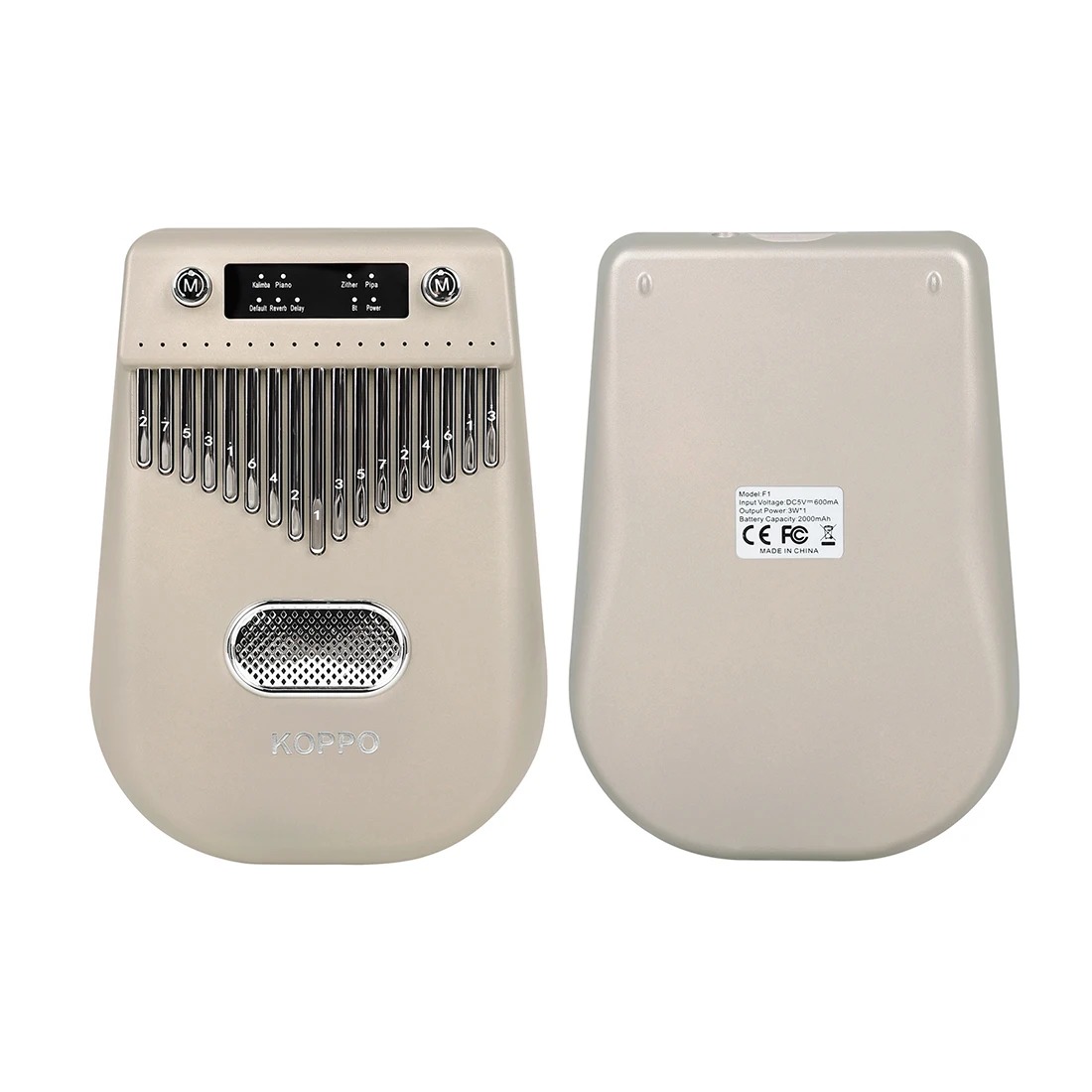 17 toetsen Elektrische Kalimba - A Musical Instrument With Keys recensie en prijs