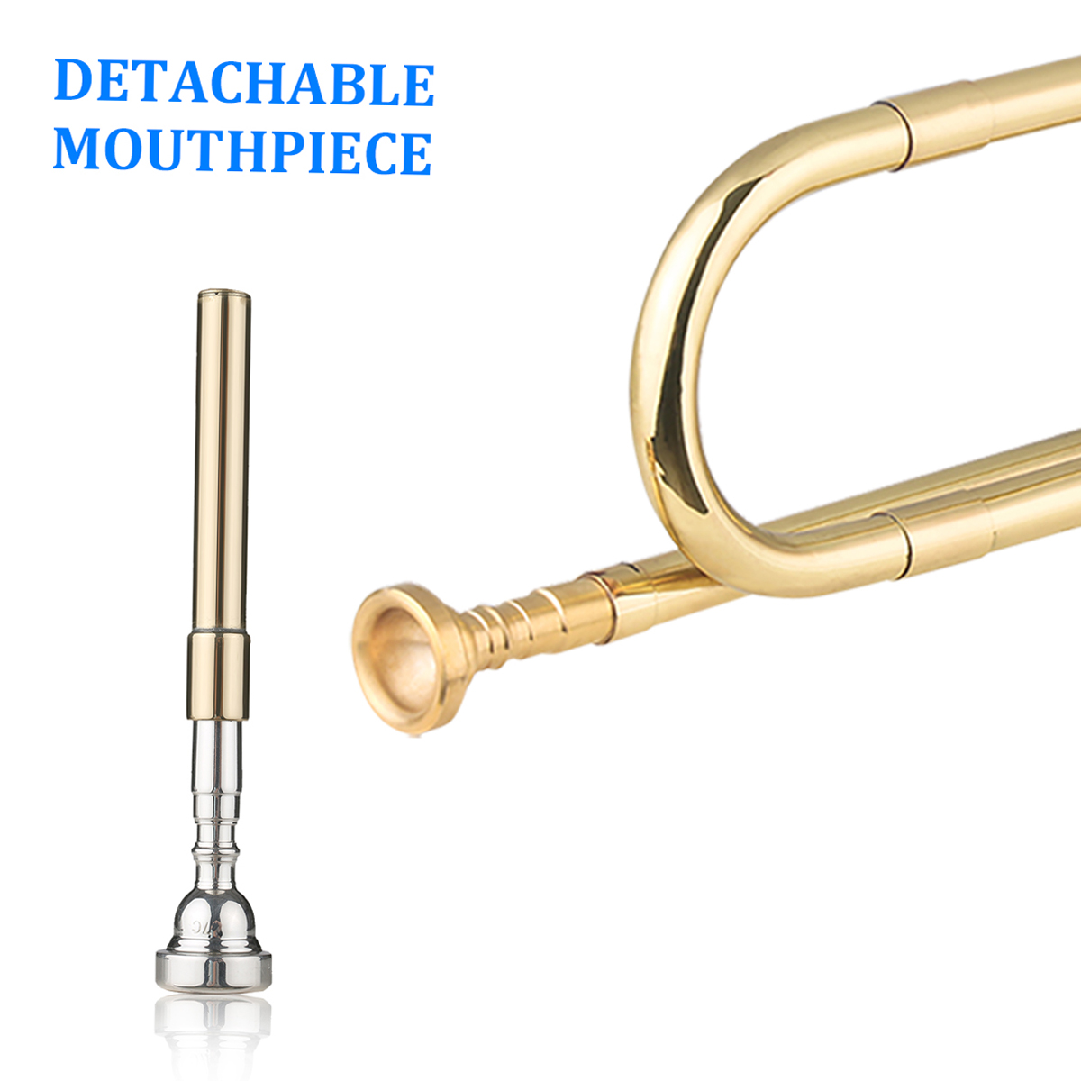 Koperen C Bugel Noemt Vergulde - Musical Instrument Cornet recensie en prijs