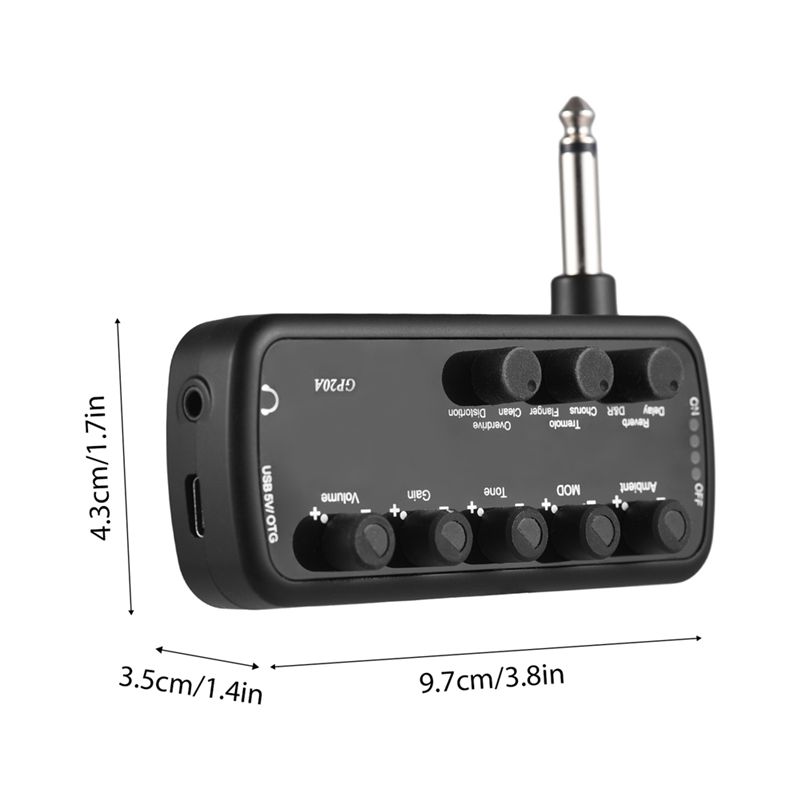HOTB72A Gitaarversterker Gitaa - Musical Instrument Amplifier recensie en prijs