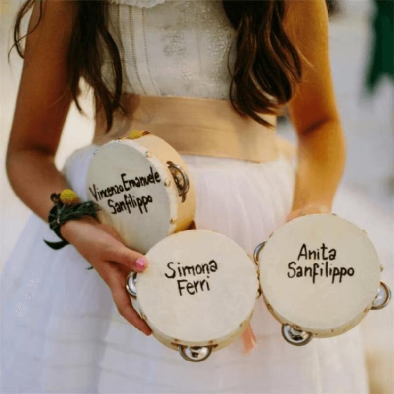 3/5 STUKS ﻿   Bruiloft tamboer - Musical Instrument And Name recensie en prijs