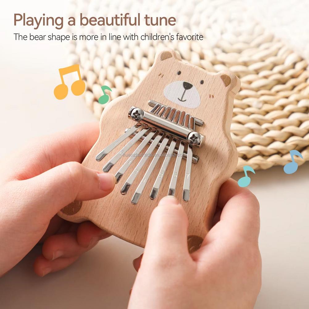 8-toetsen mini kalimba draagba - A Musical Instrument With Keys recensie en prijs