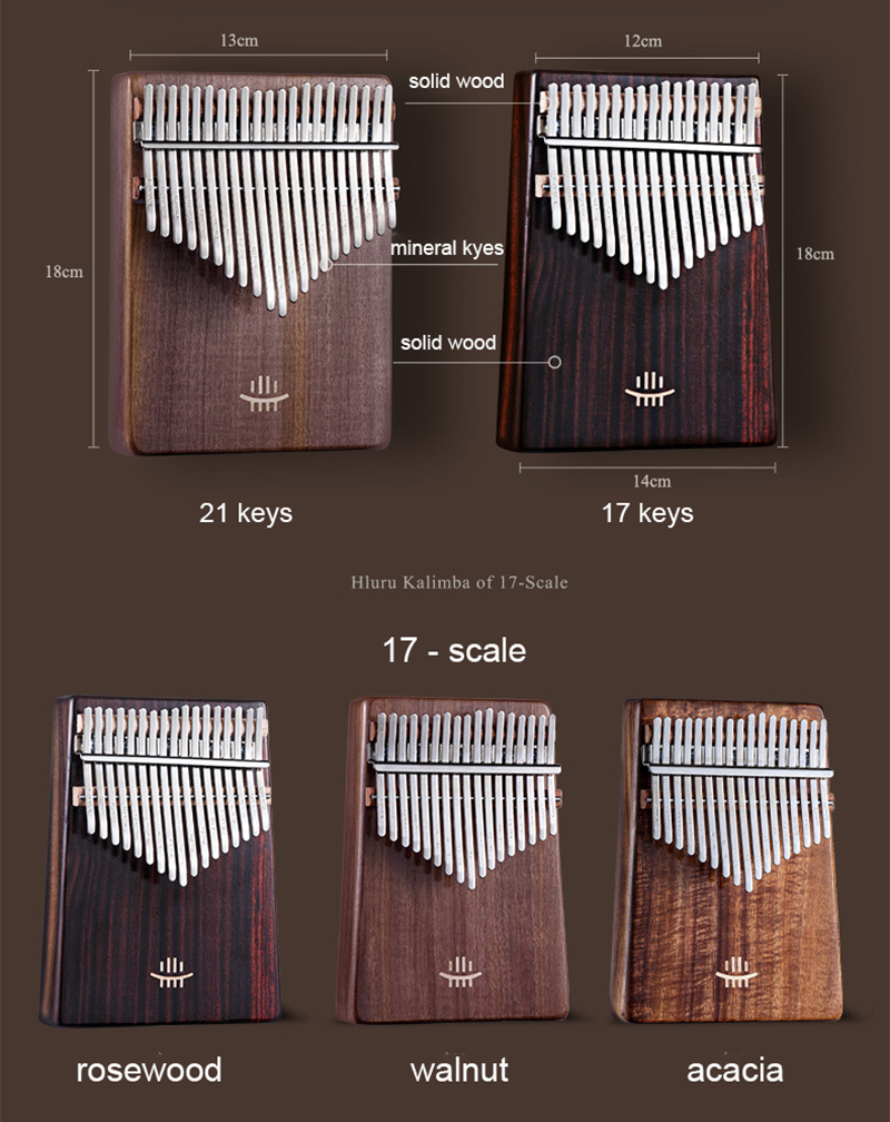 Hluru Kalimba 17 Toetsen Met G - A Musical Instrument With Keys recensie en prijs