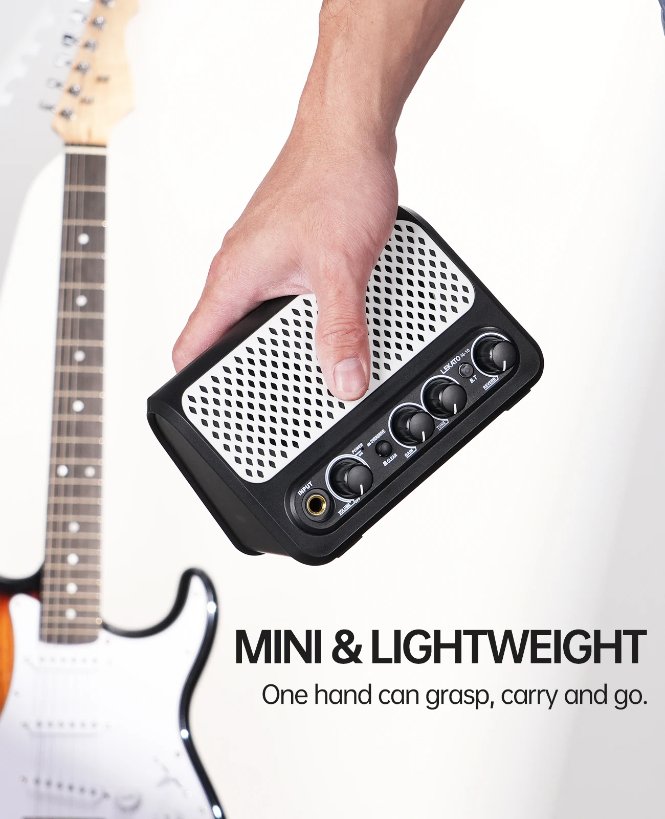 LEKATO 10W Mini elektrische gi - Musical Instrument Amplifier recensie en prijs