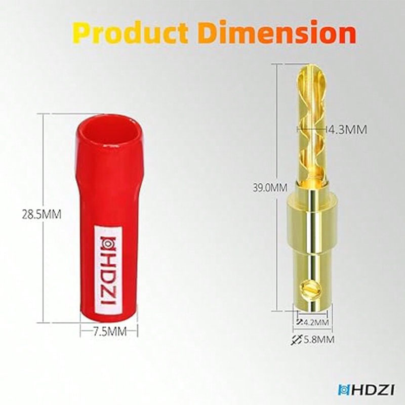 HHDZI Music Bananenplug - Zaag - Musical Instrument Amplifier recensie en prijs