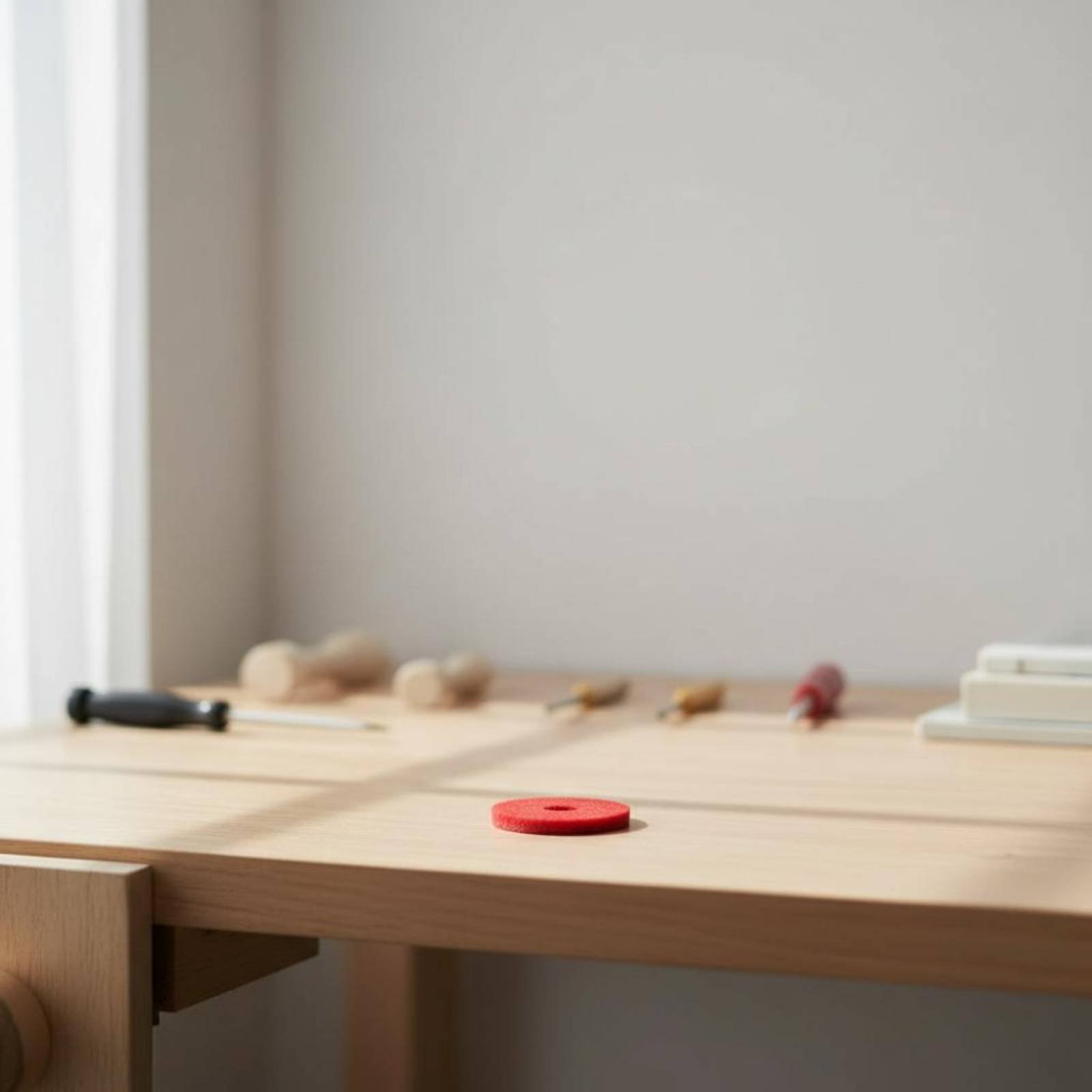 Rode pianotoetsring Kleine ron - A Musical Instrument With Keys recensie en prijs