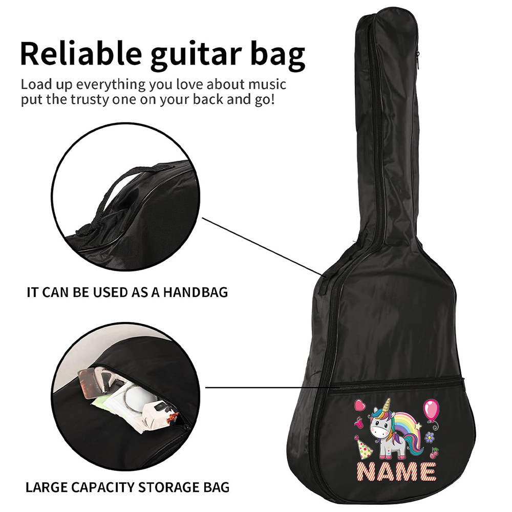 Aangepaste naam gitaartas 36-4 - Musical Instrument And Name recensie en prijs