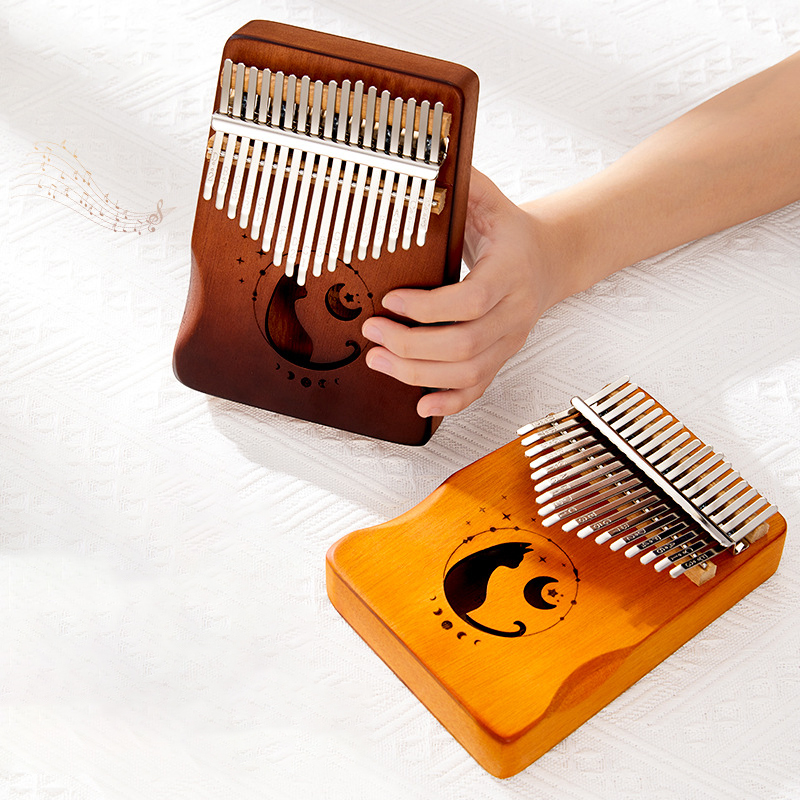 17-toetsen Kalimba kleurverloo - A Musical Instrument With Keys recensie en prijs