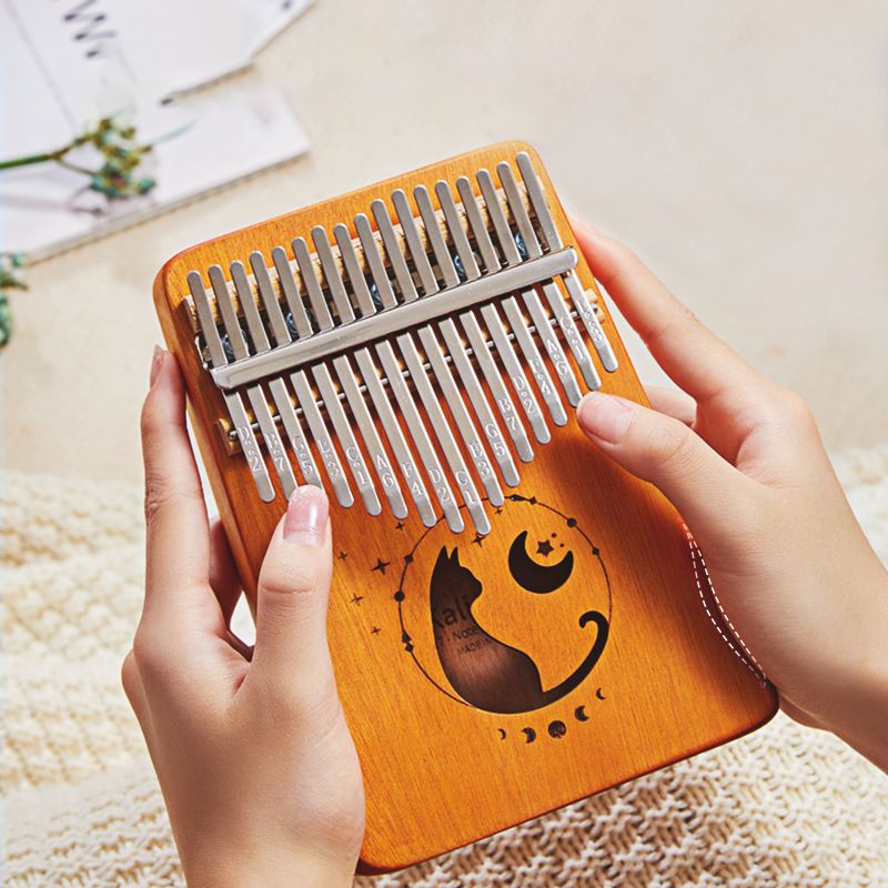 17-toetsen Kalimba kleurverloo - A Musical Instrument With Keys recensie en prijs