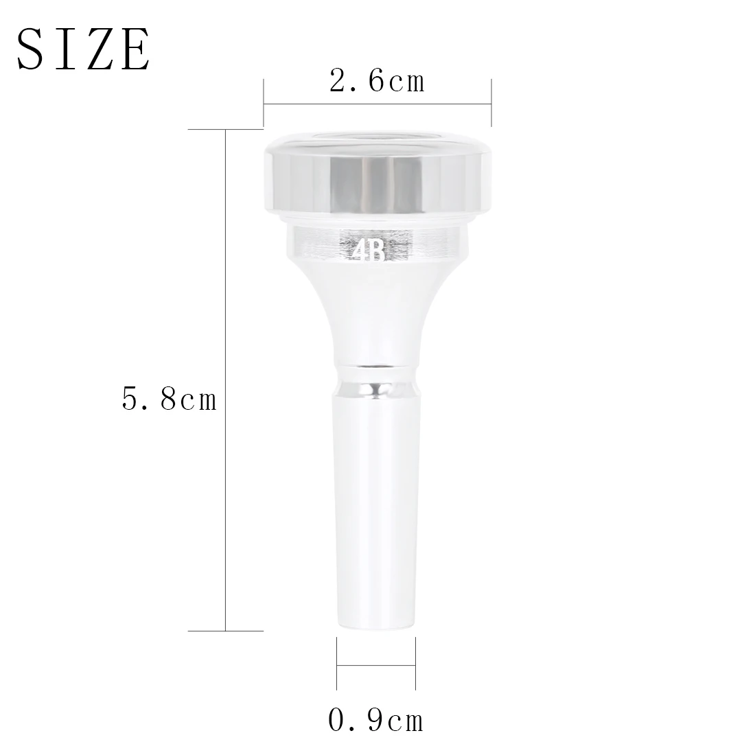 TR-17 Cornet Mondstuk Messing  - Musical Instrument Cornet recensie en prijs